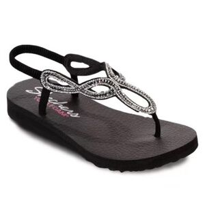 Skechers Cali Meditation Evening Dew Sling-back Women’s Sandals Size 9.